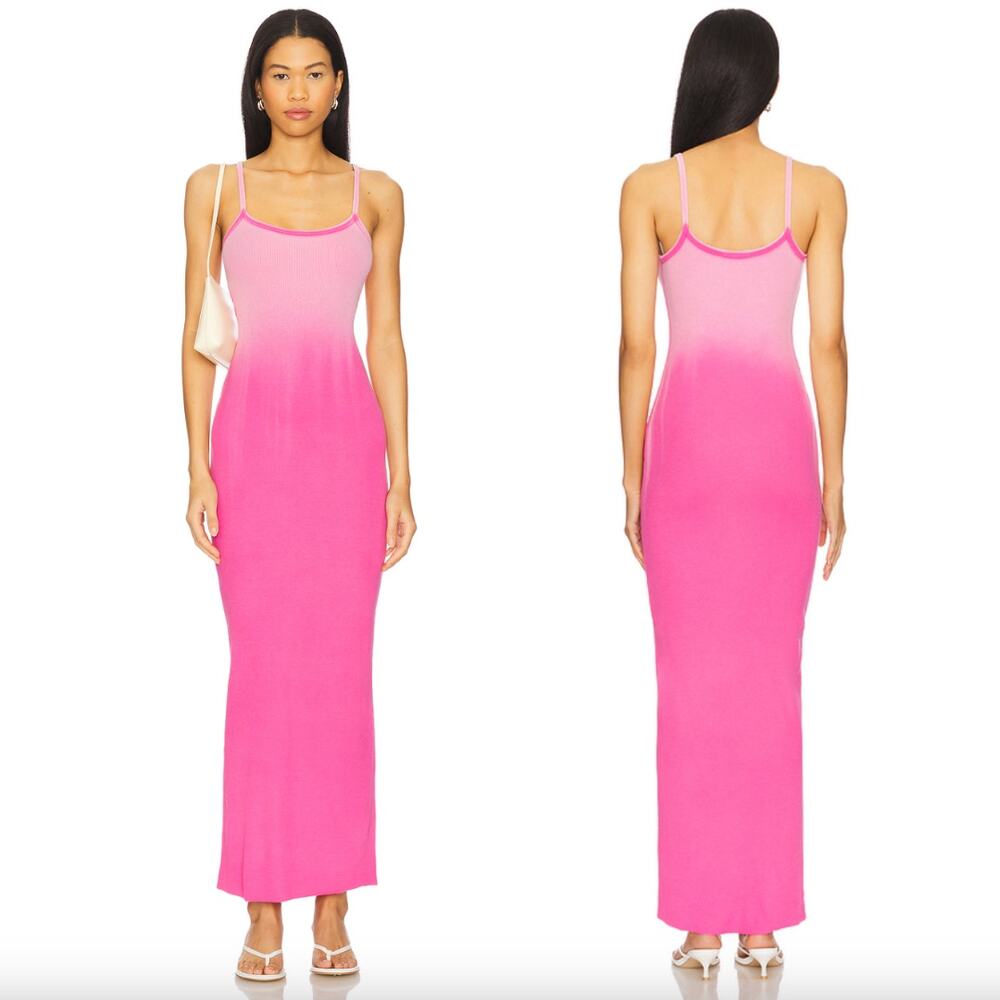 Cotton Citizen Pink Ombre Maxi Dress